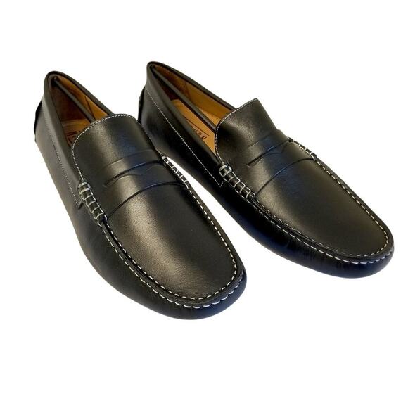 New In Box Men's Millburn Co. Penny Loafers Black Size 9.5 - Picture 3 of 10